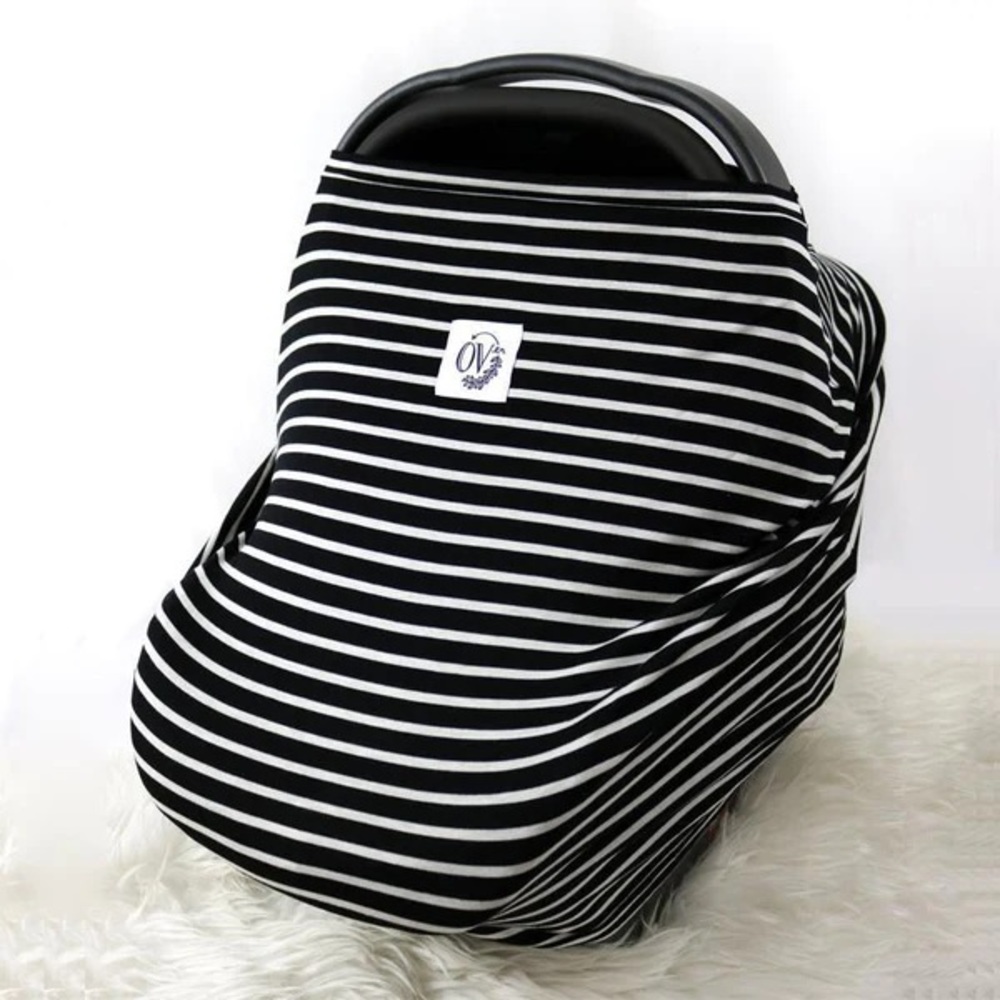 OVer Baby Car Seat Cover/Nursing Cover- used once!